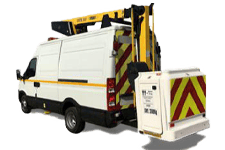 Car Hire Walthamstow - 12.5M Cherry Picker 3.5T - Van hire Walthamstow